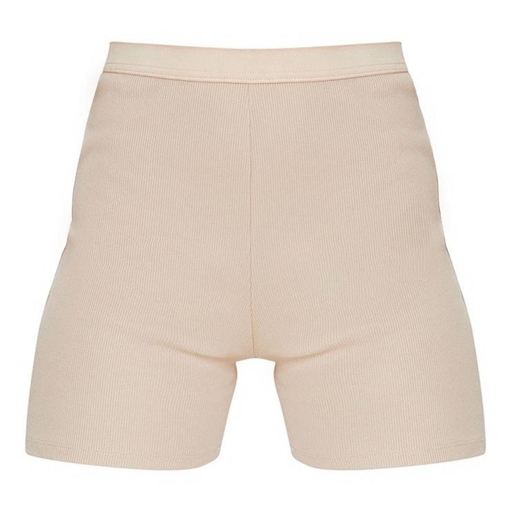 Cream Bike Shorts